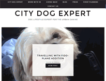 Tablet Screenshot of citydogexpert.com